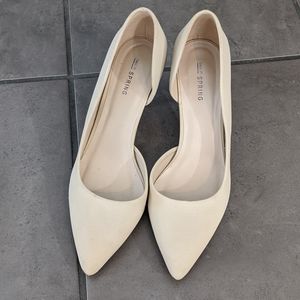 CALL IT SPRING | Nude Kitten Heels | Size 10